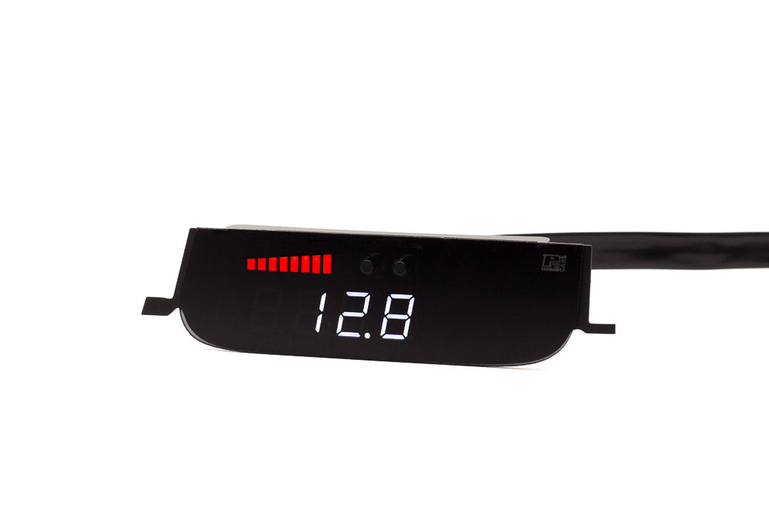 Image of P3 Analog Gauge - VW EOS/Scirocco (2009-2018) Without Vent Blue Bars / White Digits