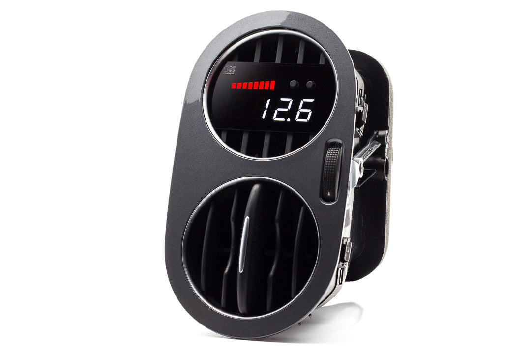 Image of P3 Analog Gauge - VW Tiguan (2007-2015) With Vent Blue Bars / White Digits