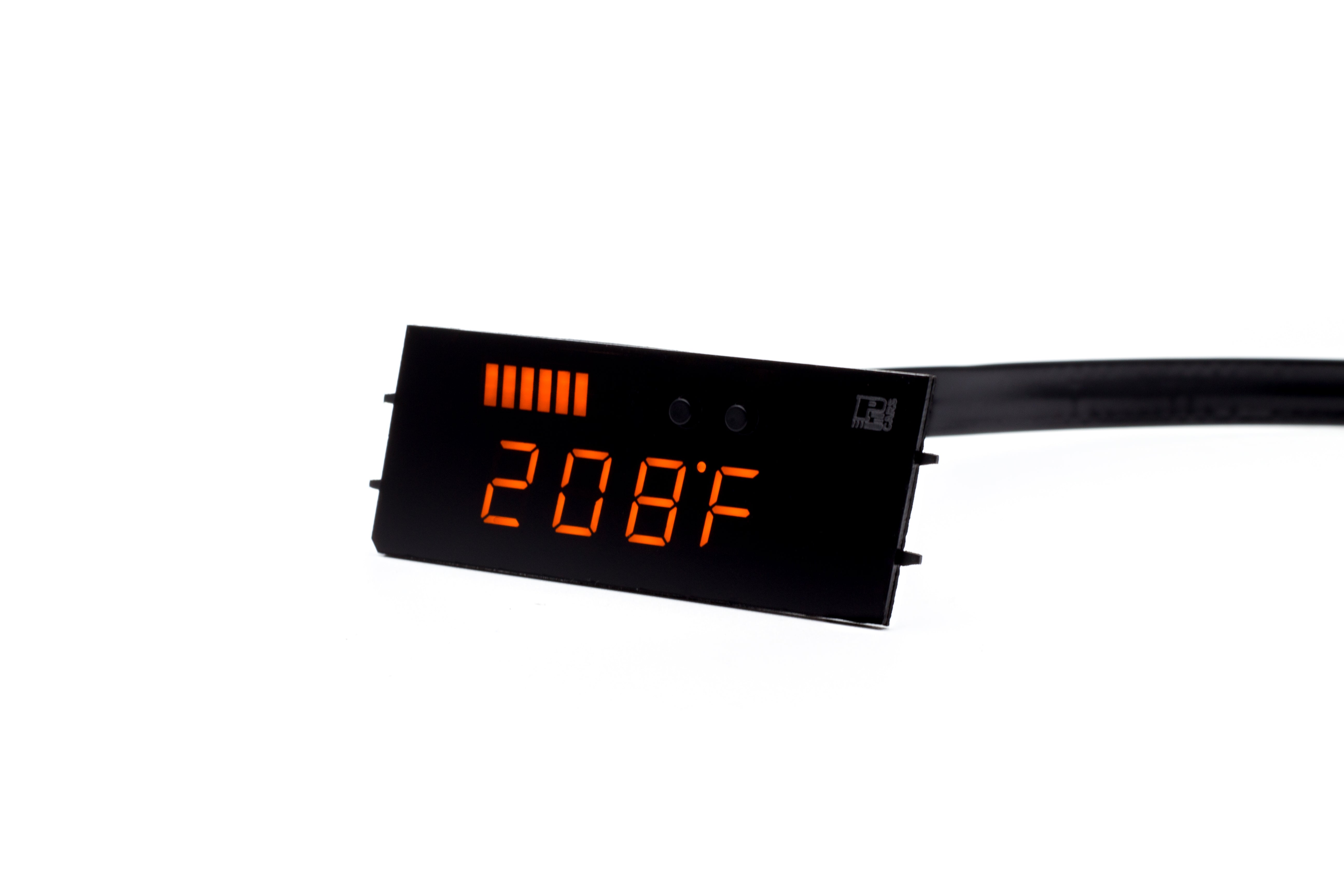 Image of P3 Analog Gauge - BMW E85/E86 (2002-2008) Without Vent Orange Bars / Orange Digits