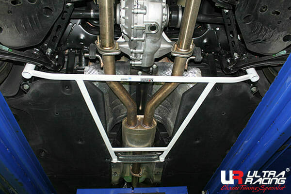 Image of Kia Stinger 17+ 2.0/3.3 UltraRacing 4-Point Rear Lower Brace