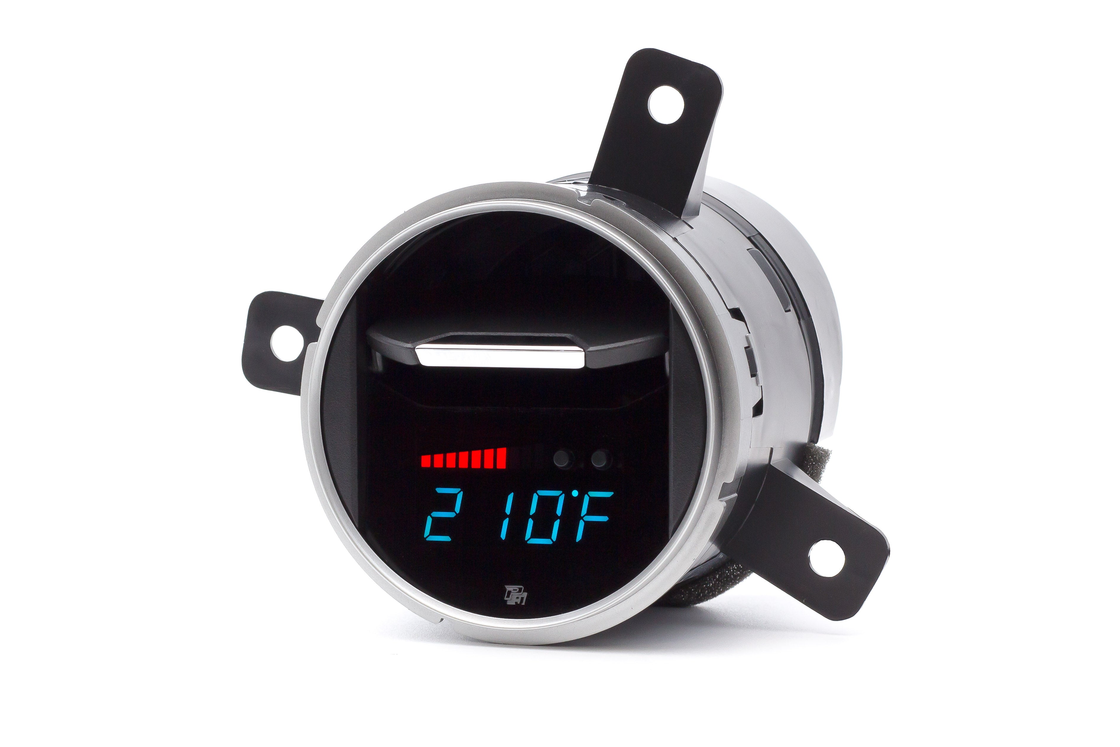Image of P3 V3 OBD2 - Chevrolet Camaro Gen5 Gauge (2010-2015) With Vent Red Bars / Blue Digits