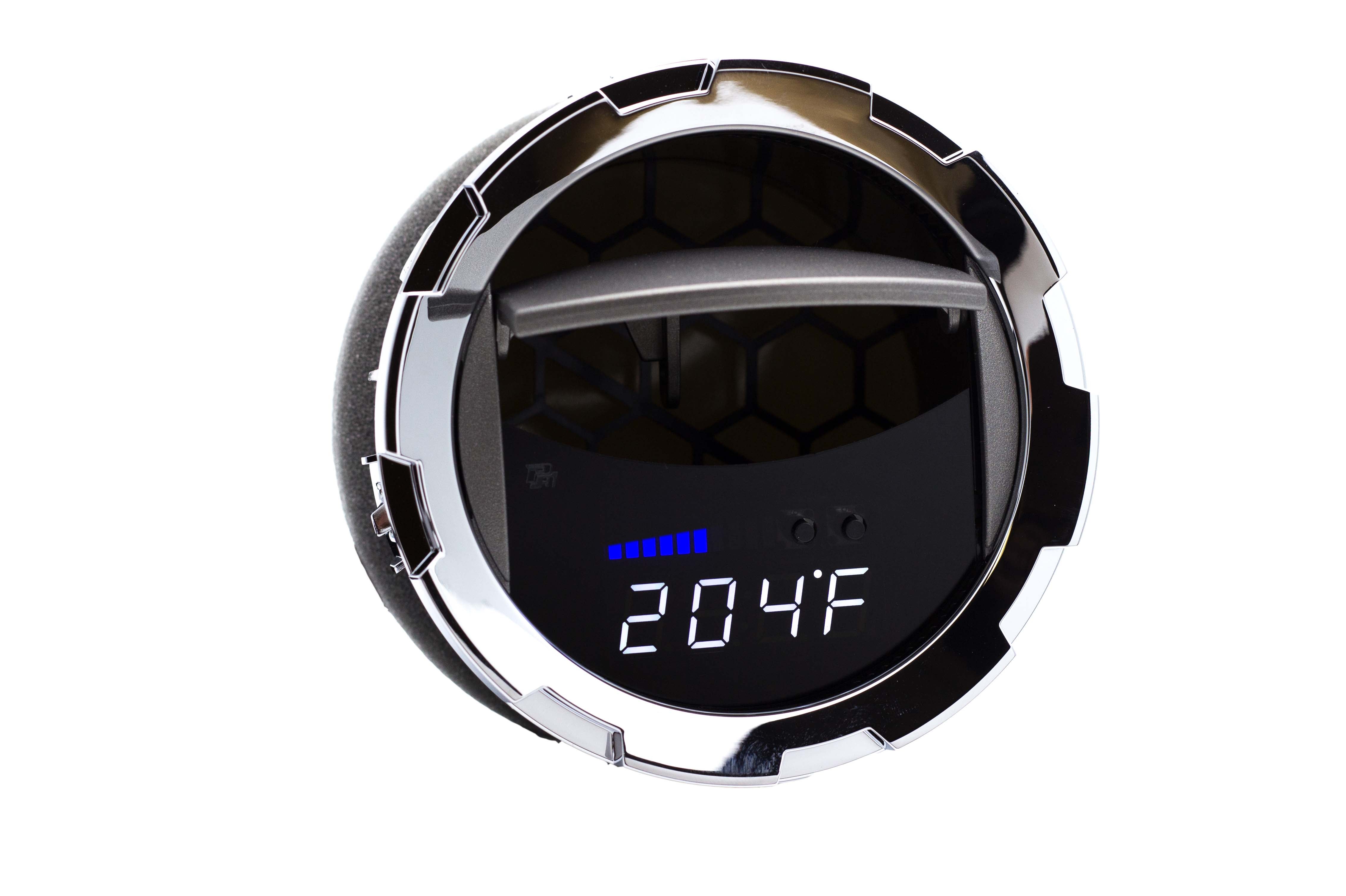 Image of P3 V3 OBD2 - Ford Super Duty Gauge (2008-2016) Without Vent Blue Bars / White Digits