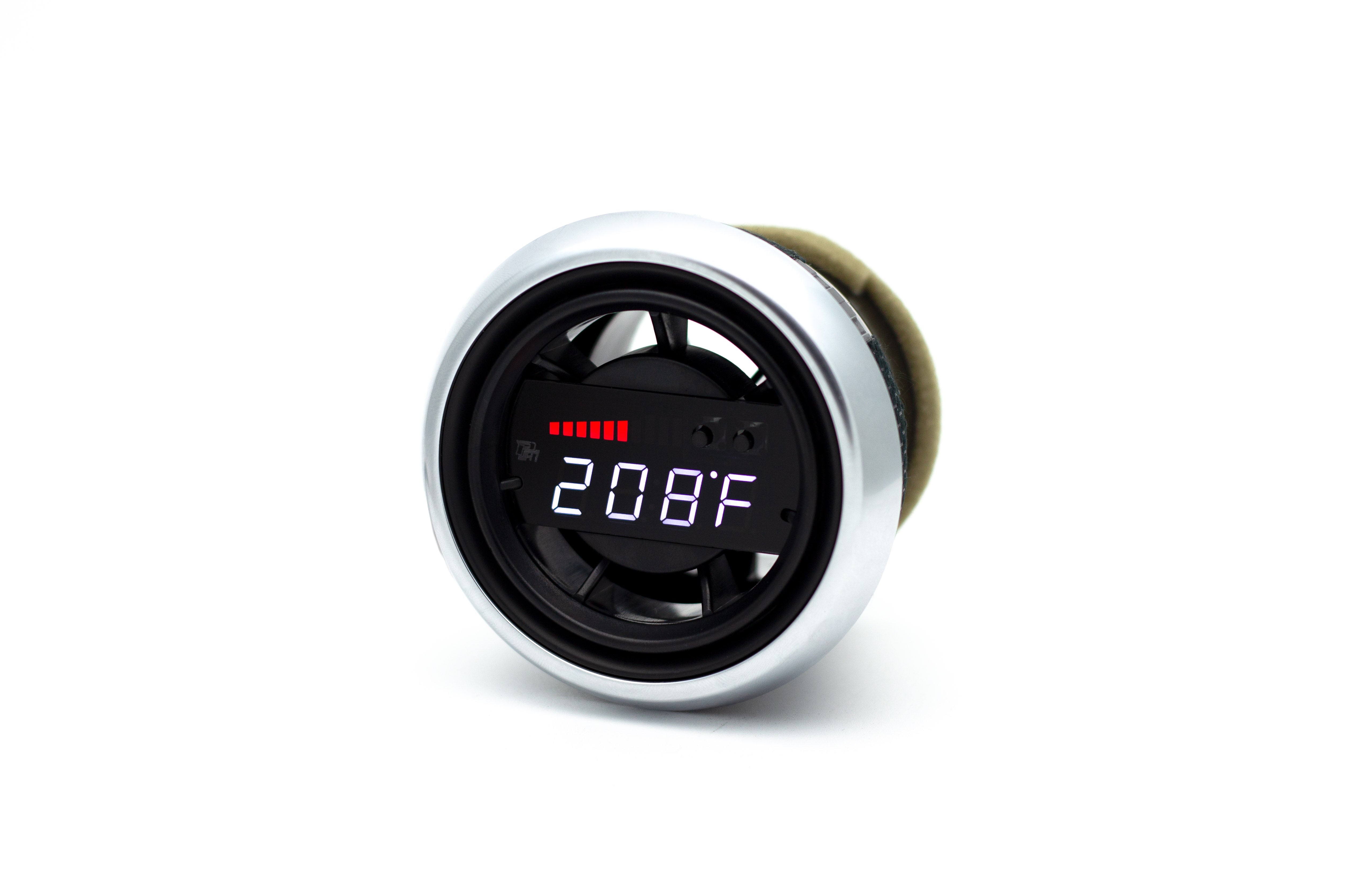 Image of P3 V3 OBD2 - Fiat 124 Spider (2016-2022) With Vent Red Bars / White Digits