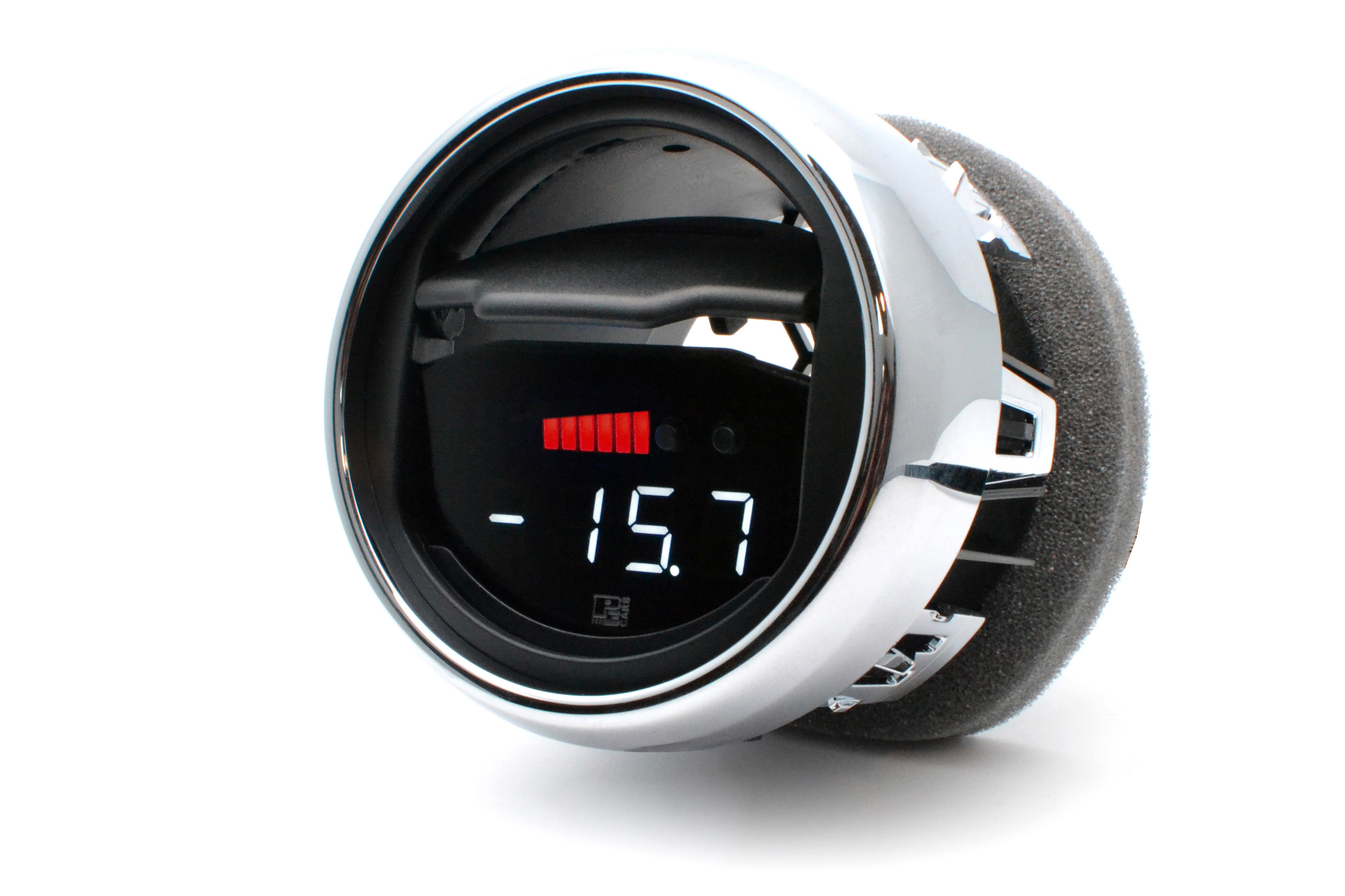 Image of P3 V3 OBD2 - Ford Mustang Gen6 Gauge (2015-2022) With Vent Red Bars / White Digits