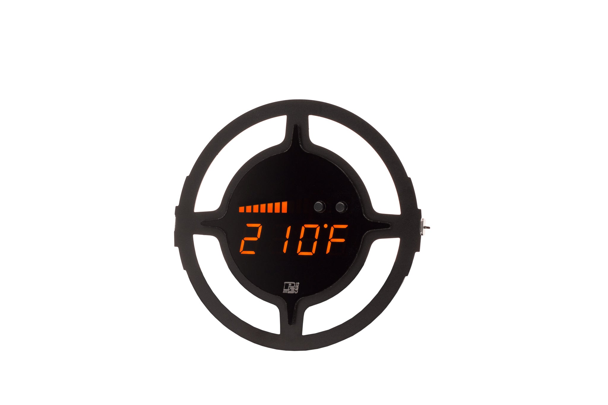 Image of P3 V3 OBD2 - MINI Countryman Gauge (2010-2016) Without Vent Orange Bars / Orange Digits