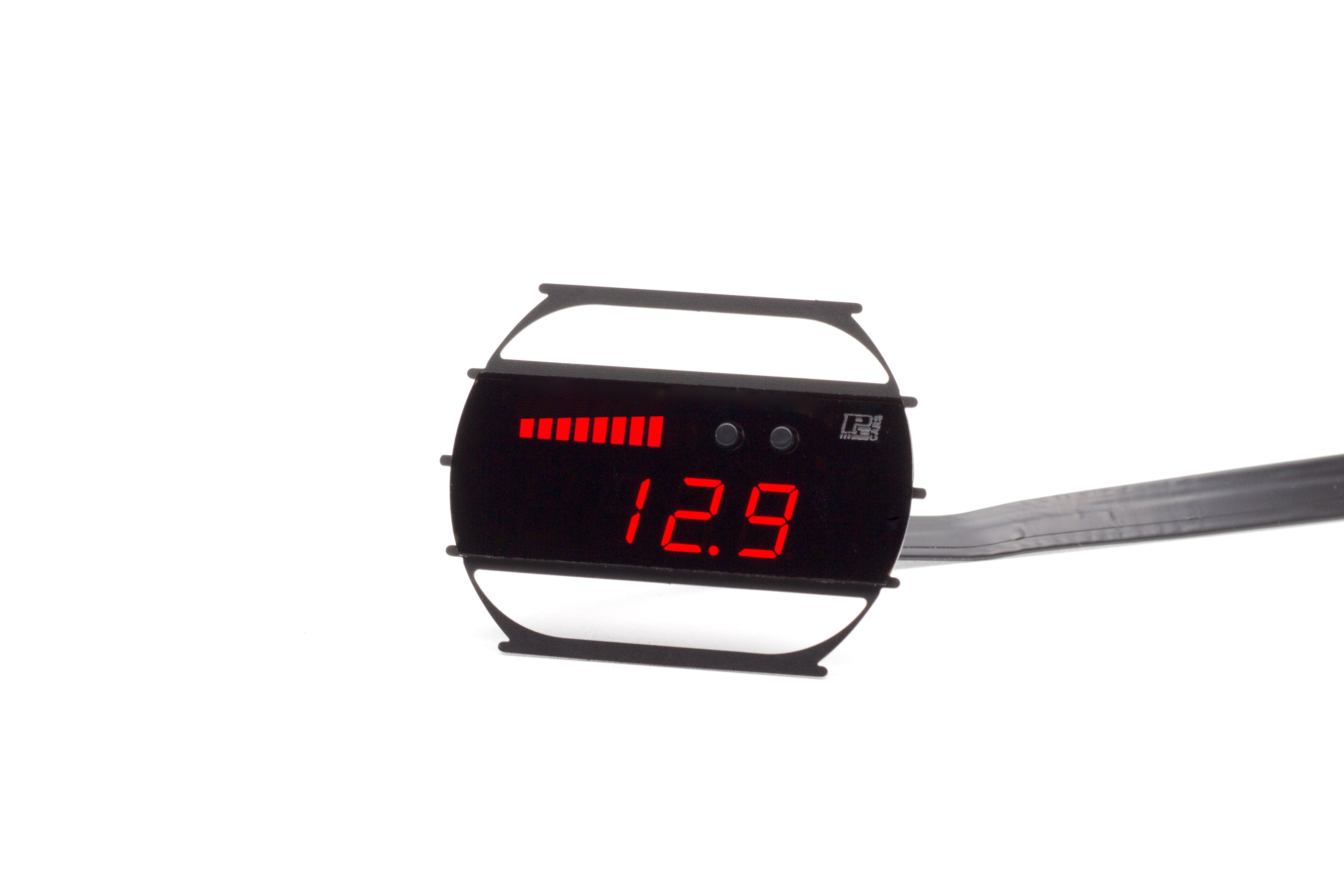 Image of P3 Analog Gauge - Audi TT 8N (1998-2006) Without Vent Red Bars / Red Digits