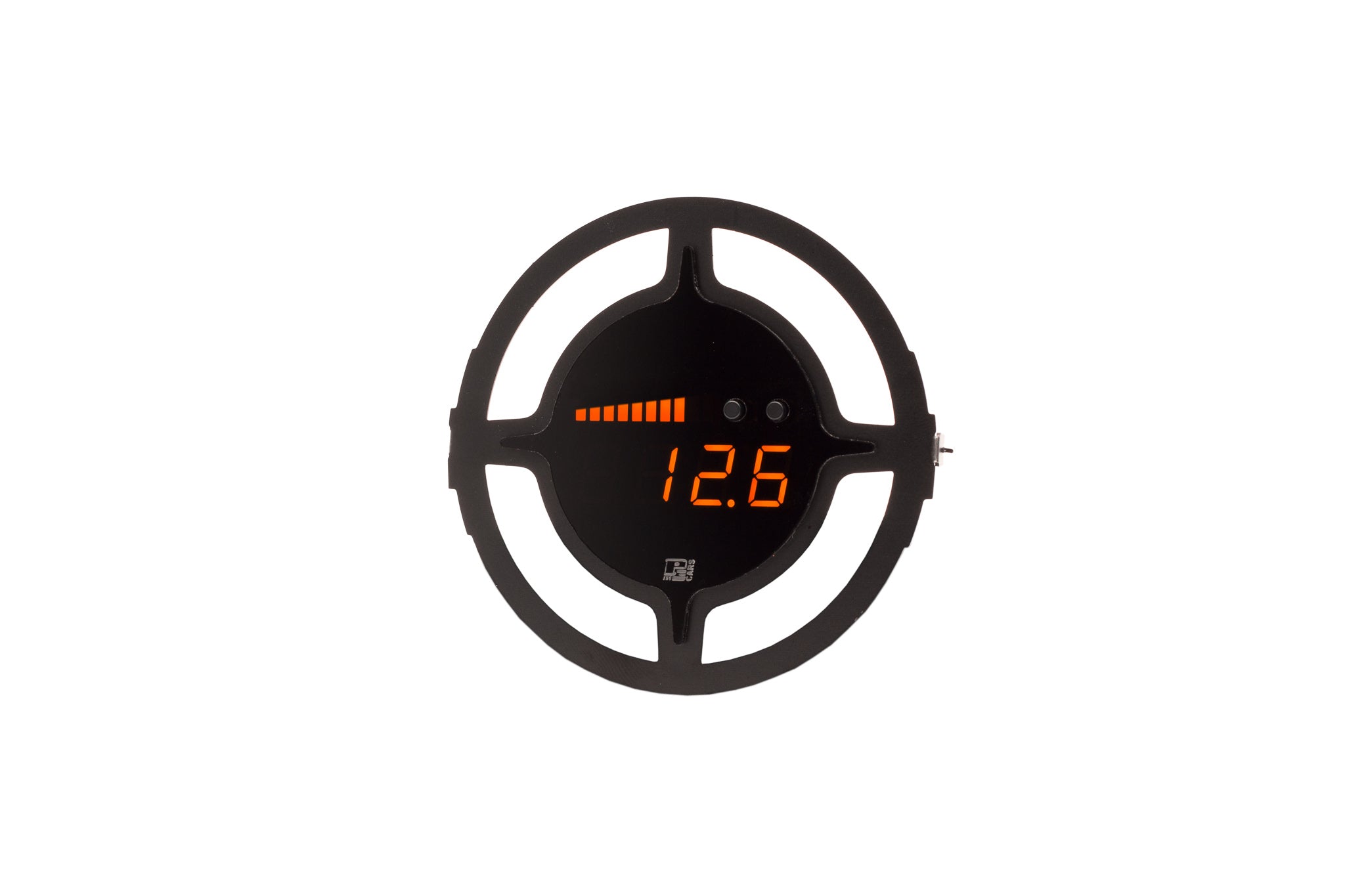 P3 Analog Gauge - MINI R60 Countryman (2010-2019) Without Vent Orange Bars / Orange Digits