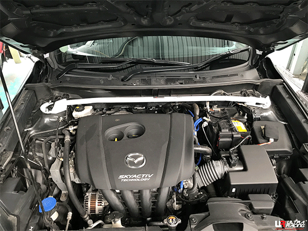 Image of Mazda CX-3 1.5D /2.0 15+ UltraRacing 2P Front Upper Strutbar