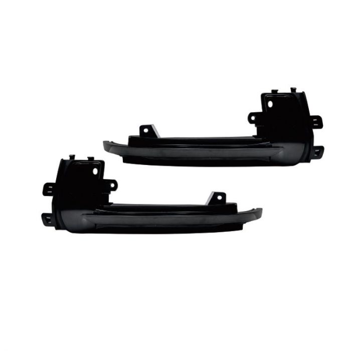 Image of Audi A3 (8P7) 08-13 Set Led Side-Mirror Ind. Smoke Incl. DRL V1