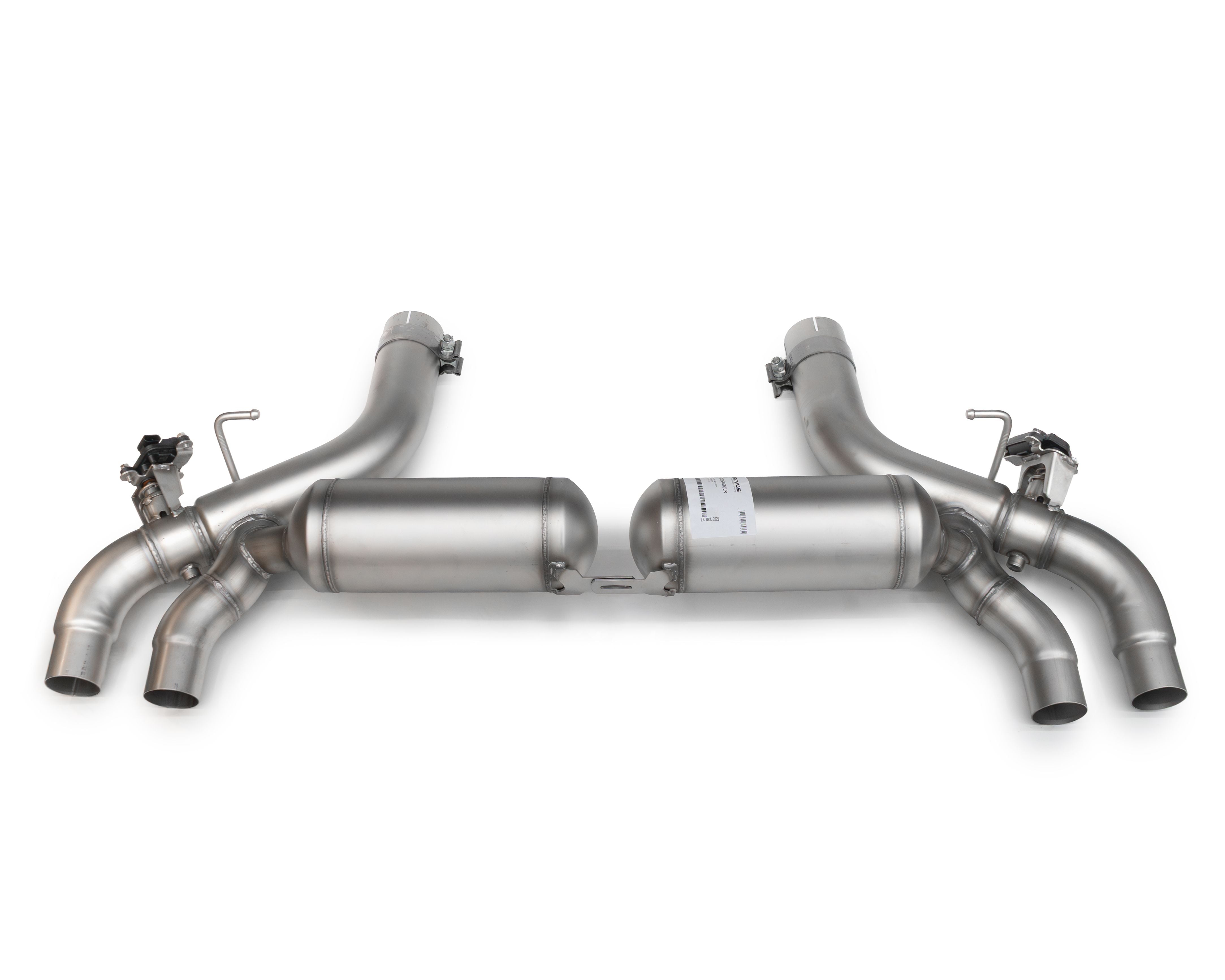 Sport Exhaust for BMW M5 G90 Racing | 4x 100mm Titanium Brushed Tips