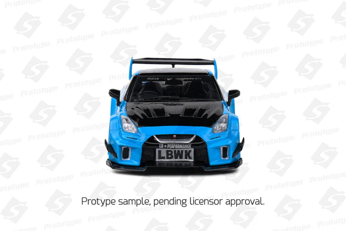 SOLIDO - 1/43 Nissan GTR (R35) LB Silhouette Miami Blue