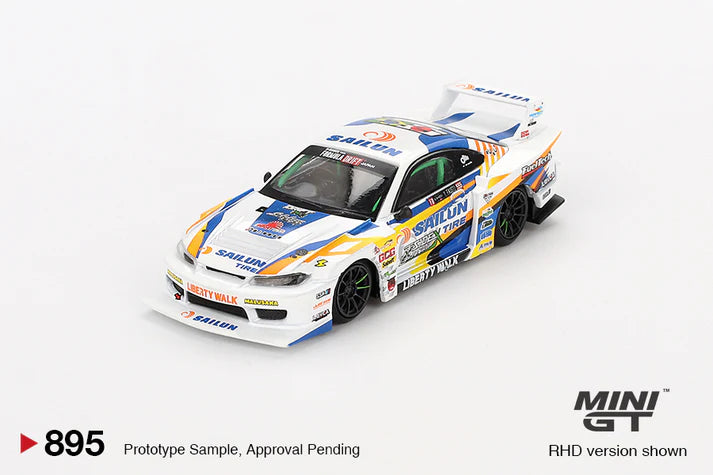 Mini GT - 1/64 Nissan Silvia S15 Formula Drift Japan