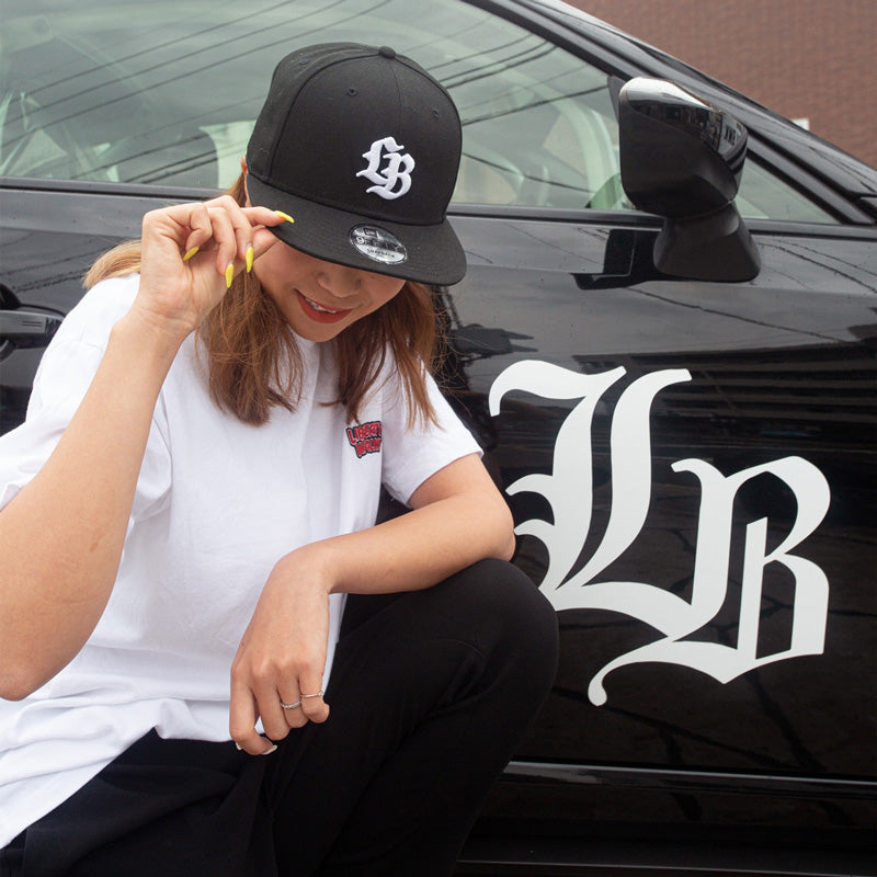 LB Cap- NewEra x LBWK 9Fifty LB Black and White