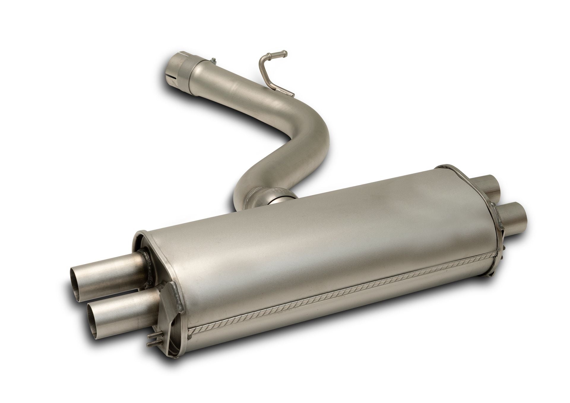 Sport Exhaust for Audi S3 Sportback Quattro 8Y Rear Silencer | 4x 98mm Street Race Chrome Tips