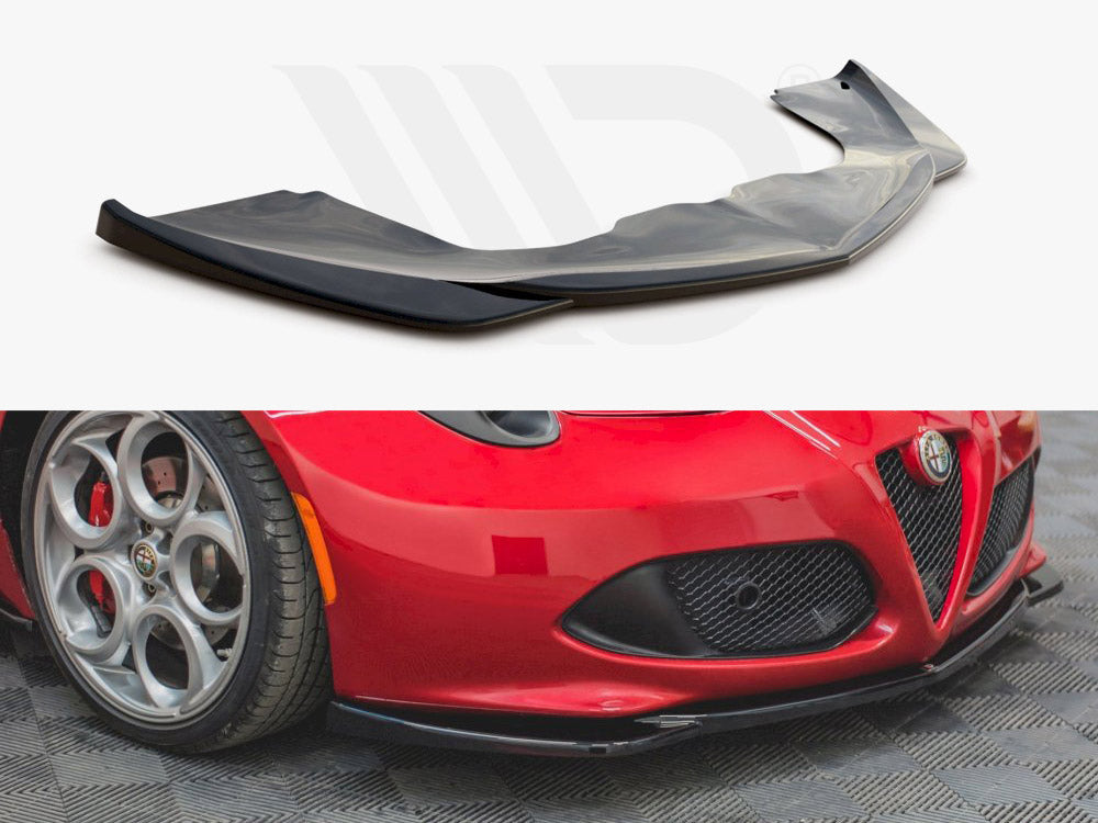 Front Splitter Alfa Romeo 4C - Gloss Black