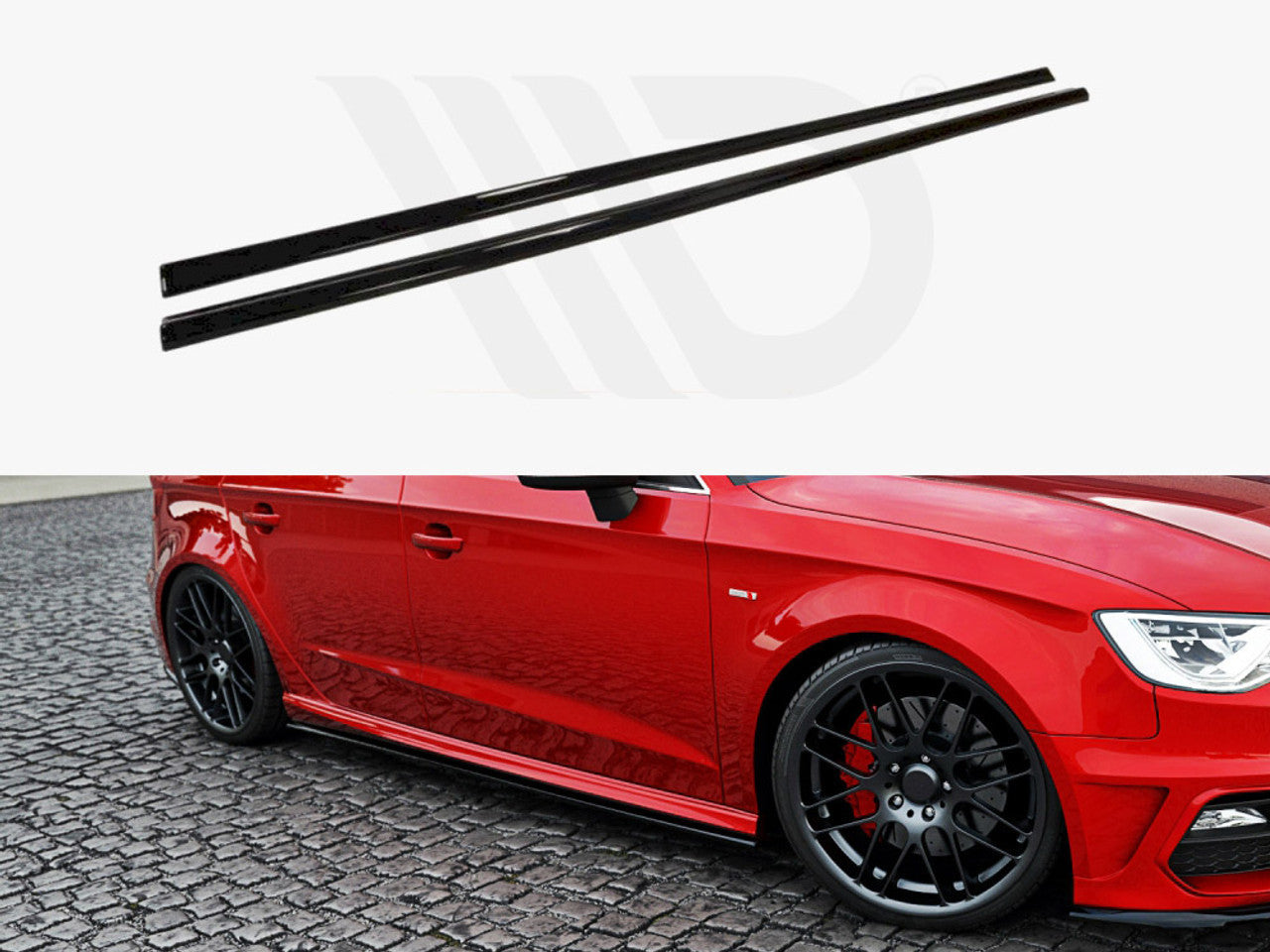 Side Skirts Diffusers Audi S3/A3 S-Line 8V/8V FL Hatchback-G
