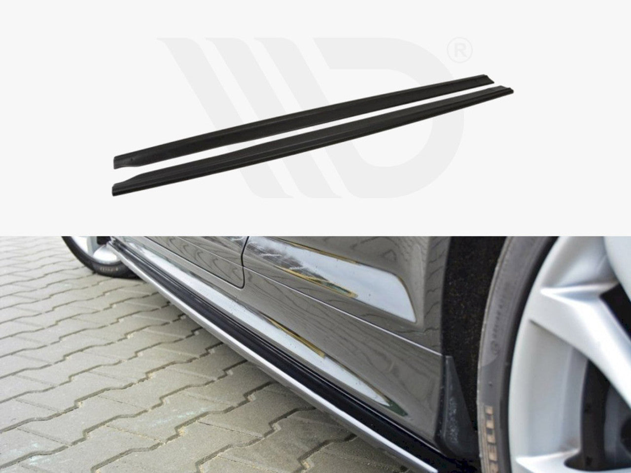 Side Skirts Diffusers Audi S3 8P / S3 8P FL / RS3 8P-T