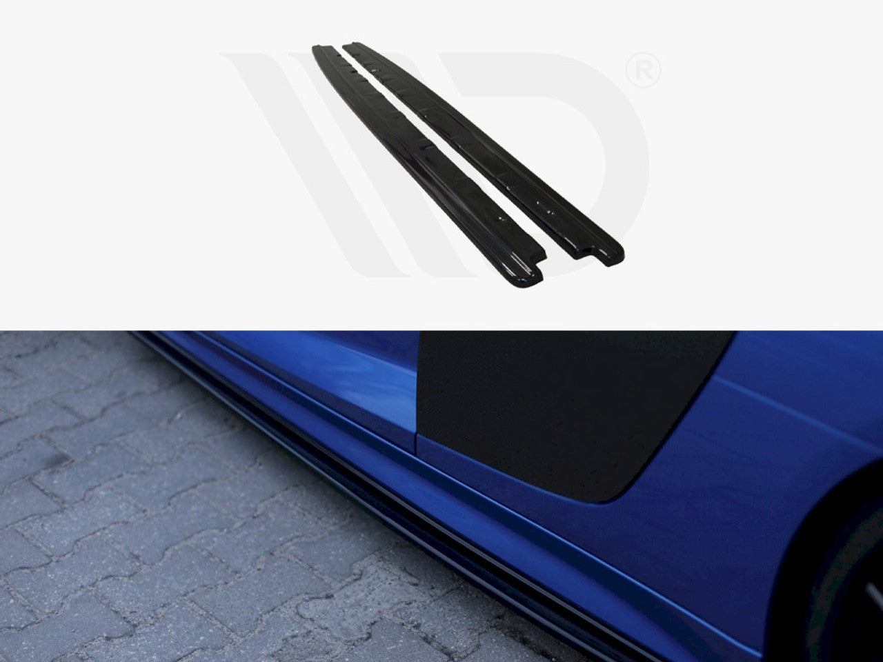 Racing Side Skirts Diffusers Audi R8