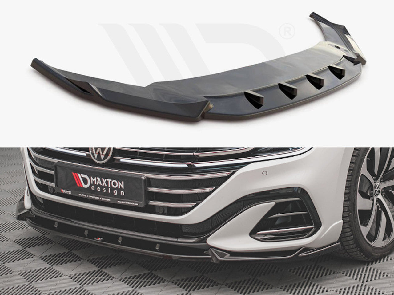 Front Splitter V.1 Volkswagen Arteon R-Line Facelift-T