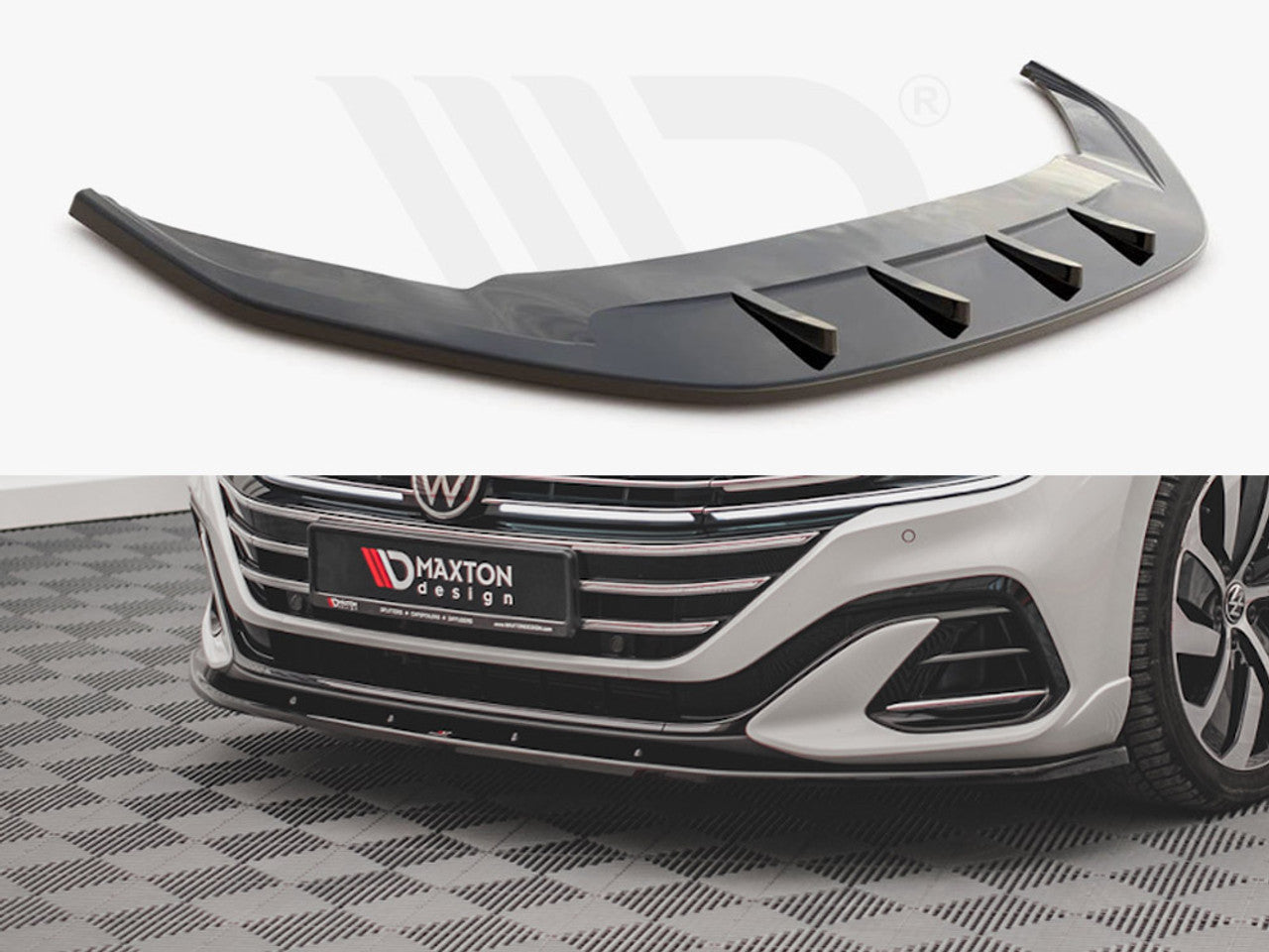 Front Splitter V.2 Volkswagen Arteon R-Line Facelift-T