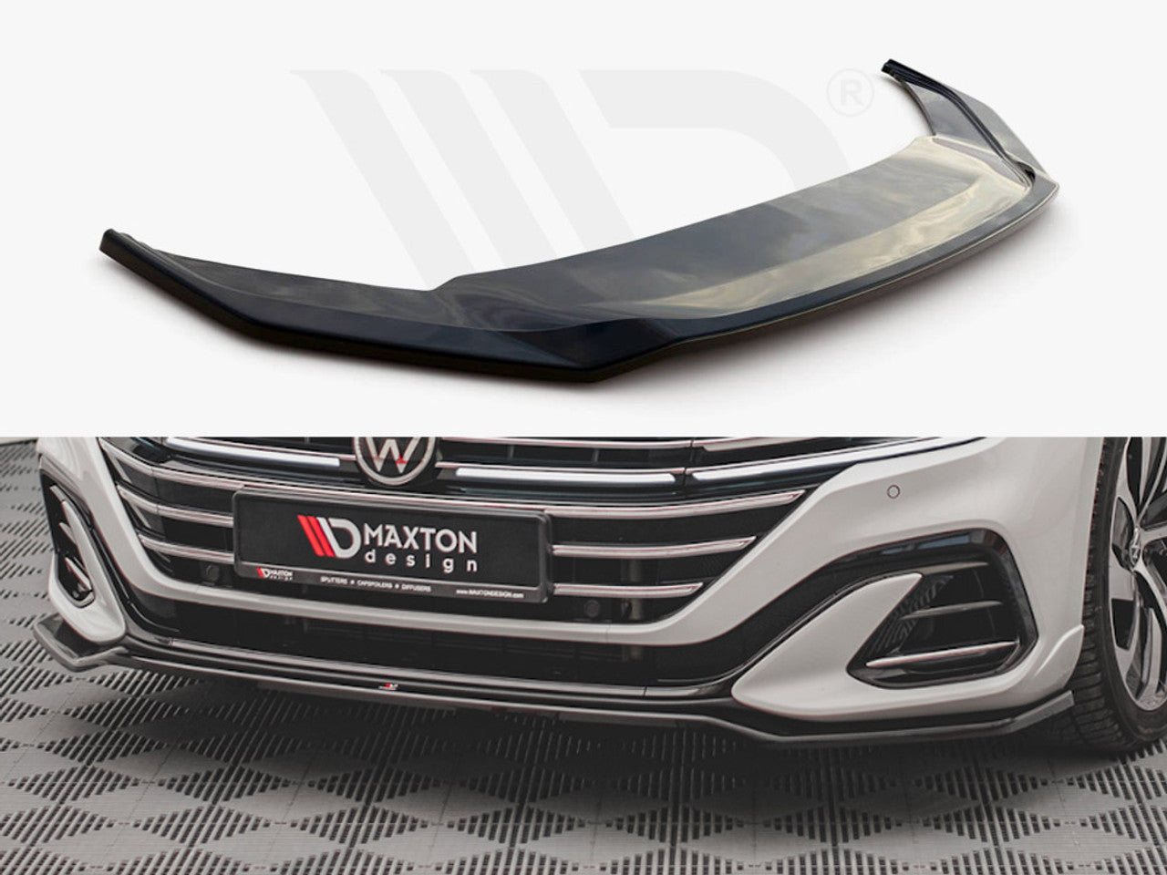 Front Splitter V.3 Volkswagen Arteon R-Line Facelift-T
