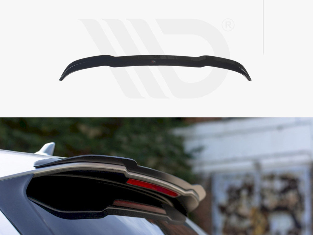Spoiler Extension Audi SQ5/Q5 S-Line MKII - Textured
