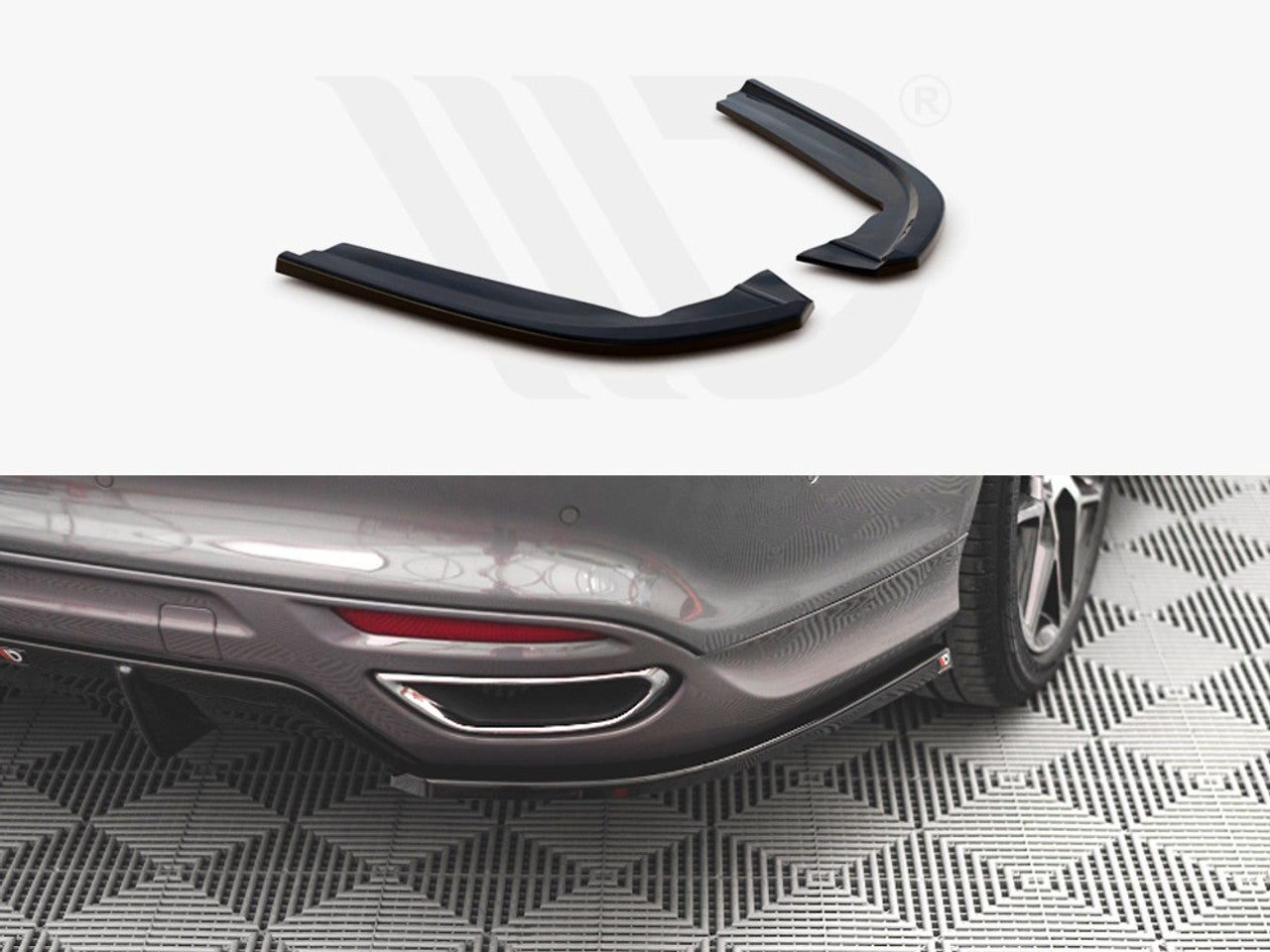 Rear Side Splitters V.2 Ford Mondeo ST-Line MK5 Facelift-GB