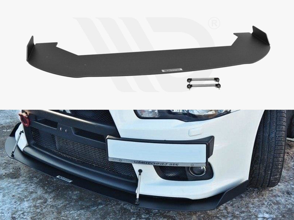 Front Racing Splitter V.1 Mitsubishi Lancer Evo X