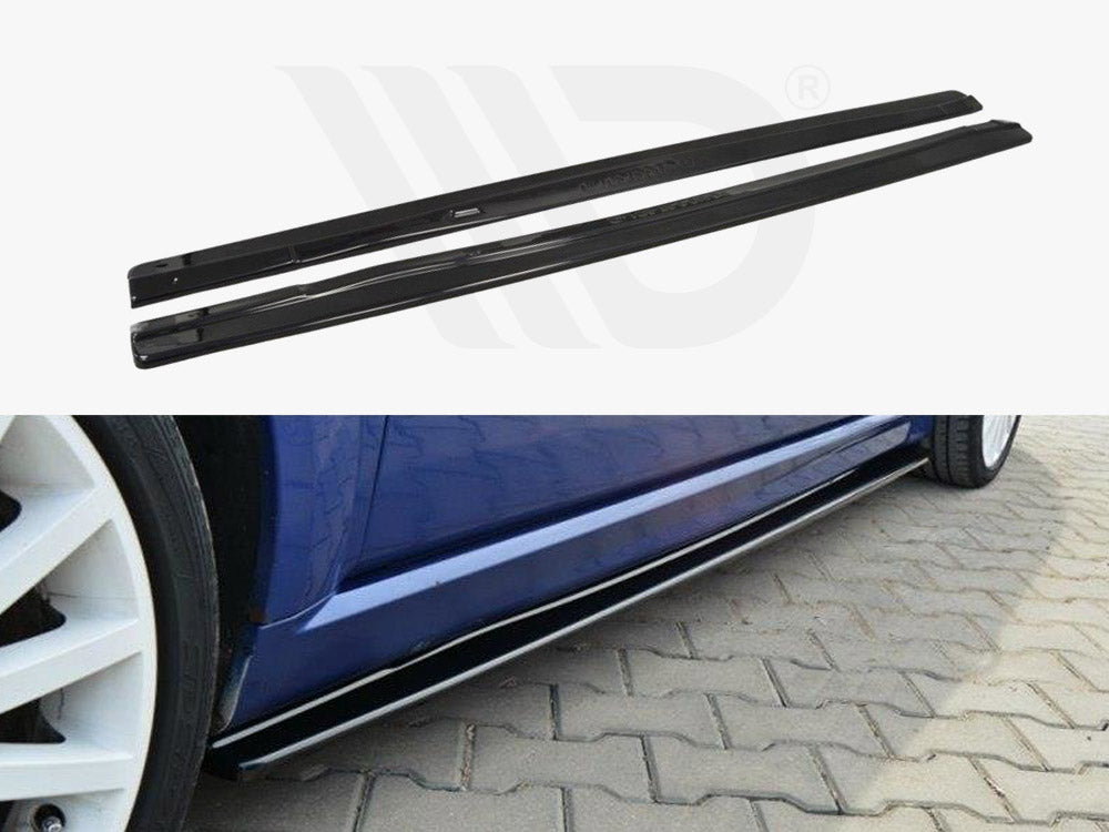 Side Skirts Diffusers Ford Mondeo MK3 ST220 - Gloss Black