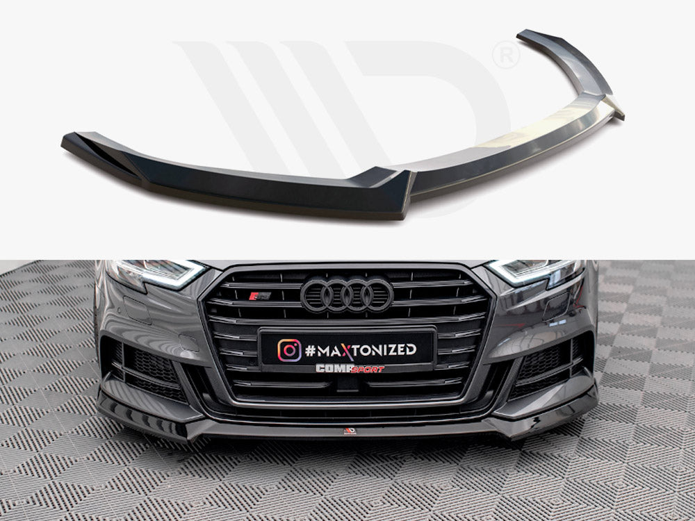 Audi S3/A3 S-Line 8V Facelift Frontsplitter V3 T