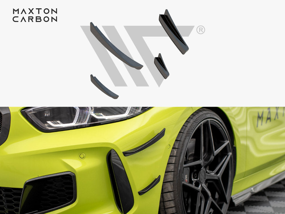 Front Bumper Wings (Canards) BMW 1 F40 M-Pack / M135I