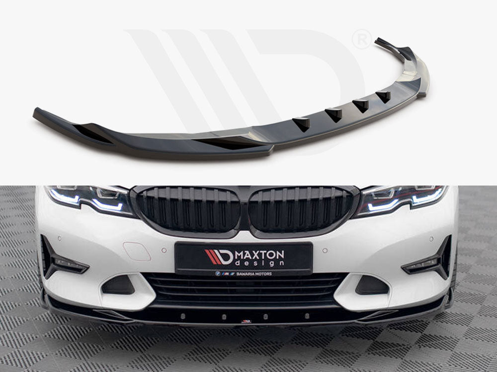 Front Splitter V.2 BMW 3 G20 / G21 - Gloss Black