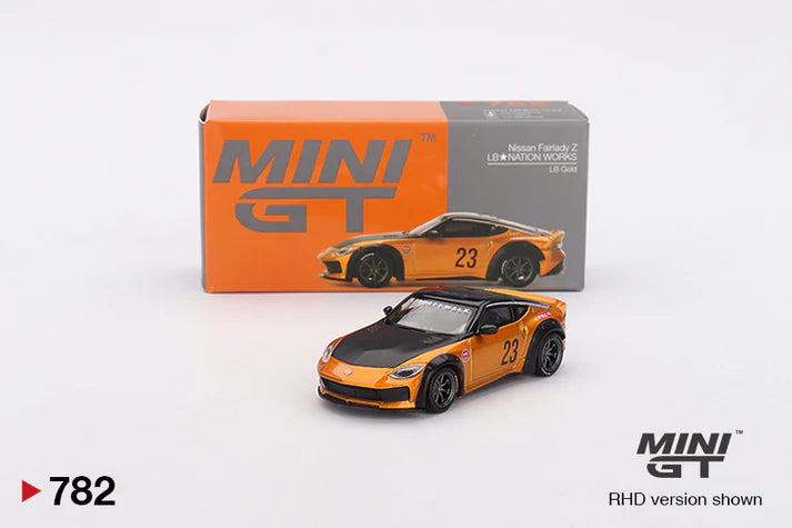 MINI GT - 1/64 NISSAN 400Z GOLD