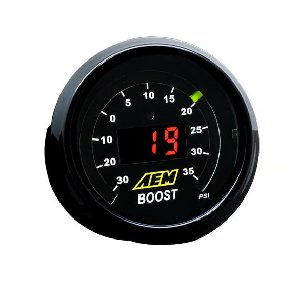 AEM Gauge GAUGE KIT, BOOST 35 PSI