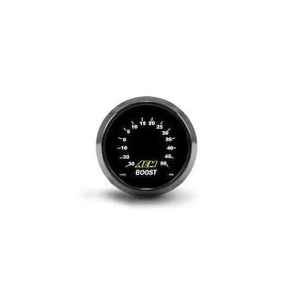 AEM Gauge GAUGE KIT, BOOST 50 PSI