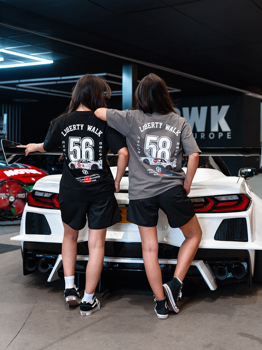LB No.58 R32 Tee -  Grey