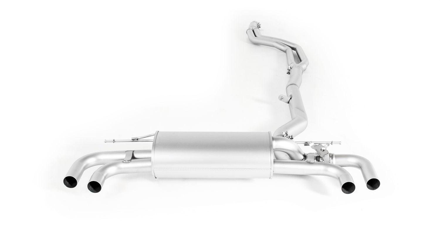 Exhaust Bundle for BMW 5 G30/G31 4x GT Black Tips