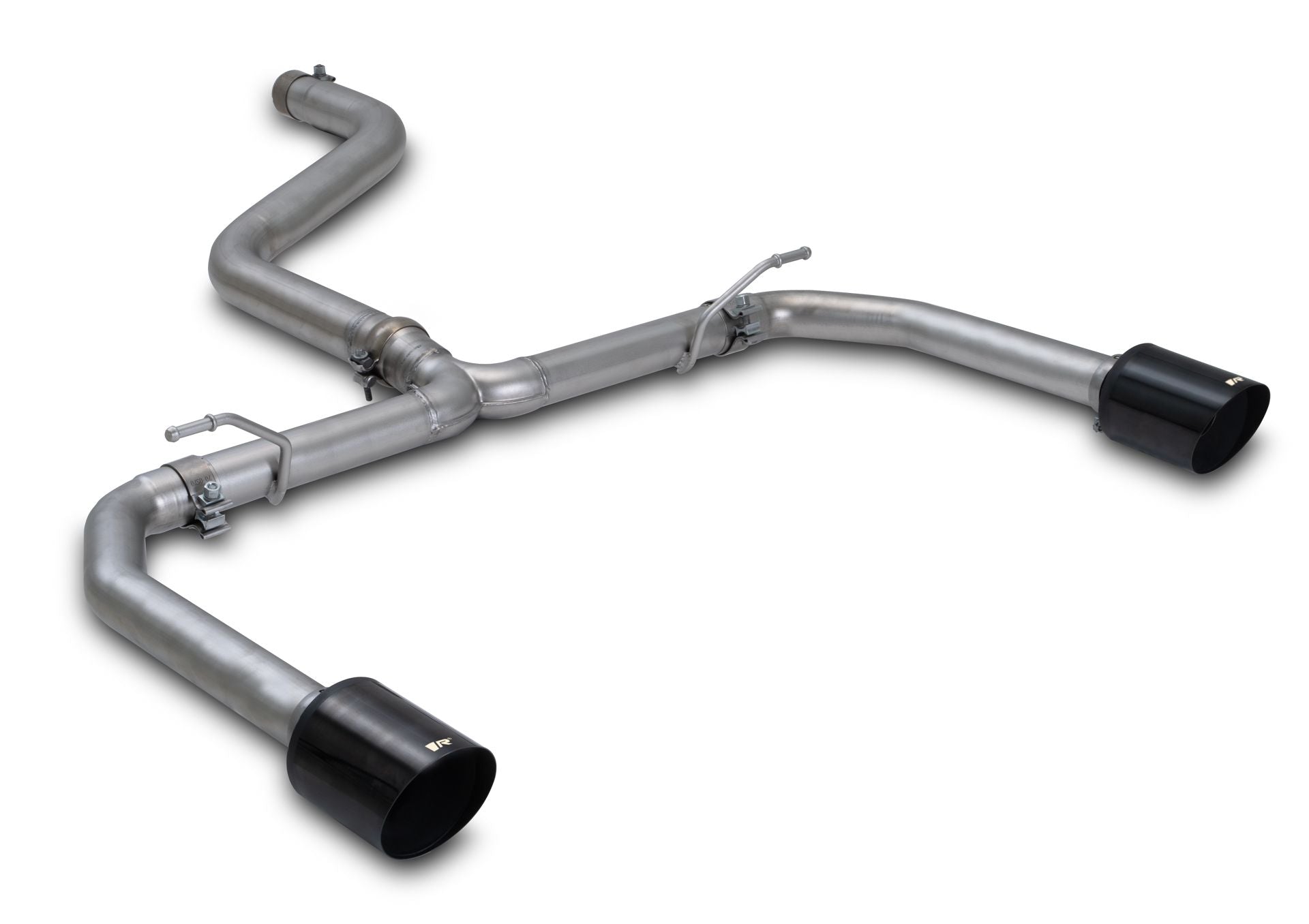RACING axle-back-system for Ford Focus MK4 2x 100mm Titanium Brushed Tips