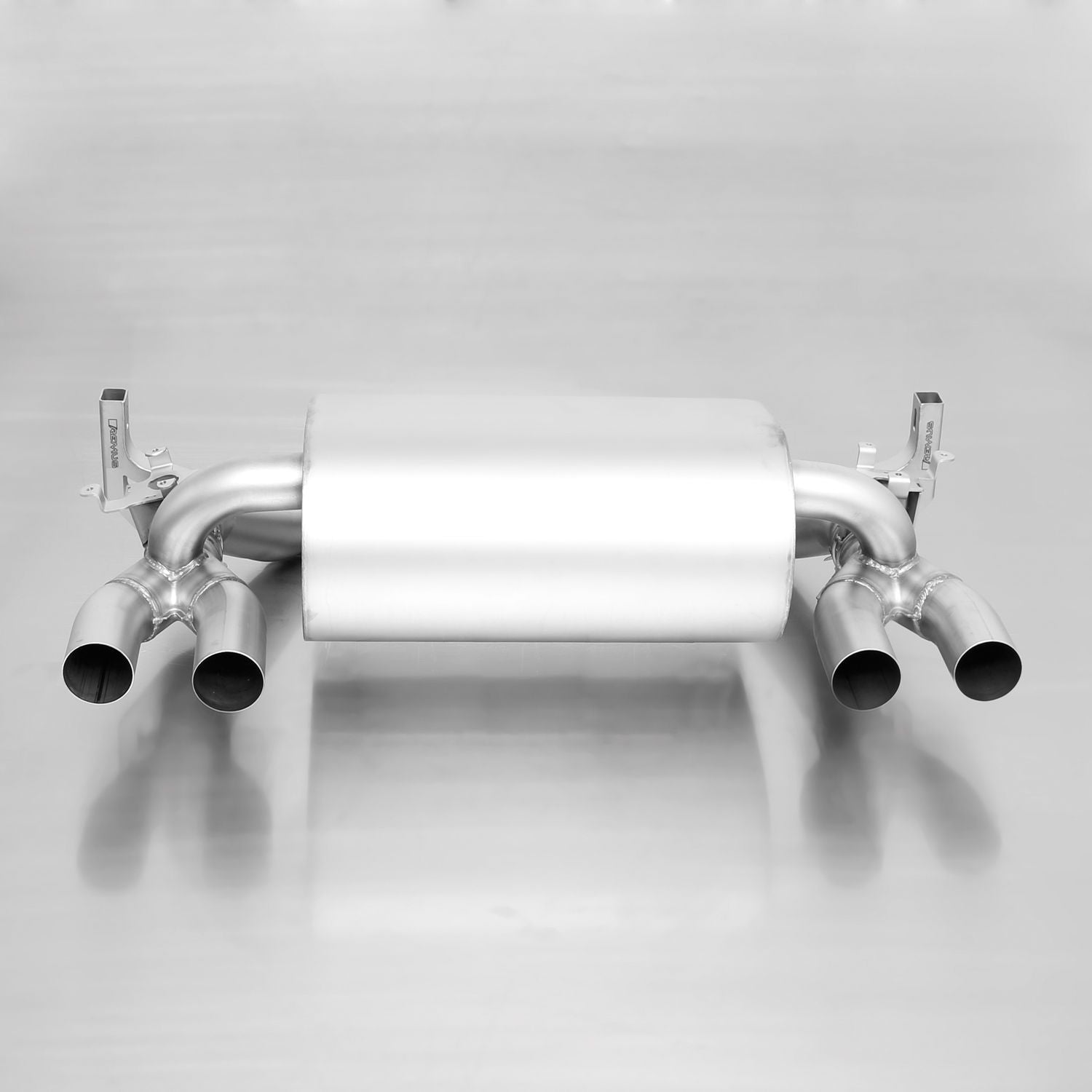Exhaust System for BMW F80/F82 (Limo & Coupe incl. LCI) Resonated | 4x 102mm Black Chrome Rolled Edge Tips