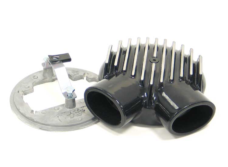 K&N - Universal Plenum - PLENUM; CHAMBER DUAL, WEBER DGAV (85-8927)