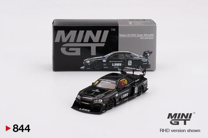 MINI GT - 1/64  Nissan ER34 BLACK