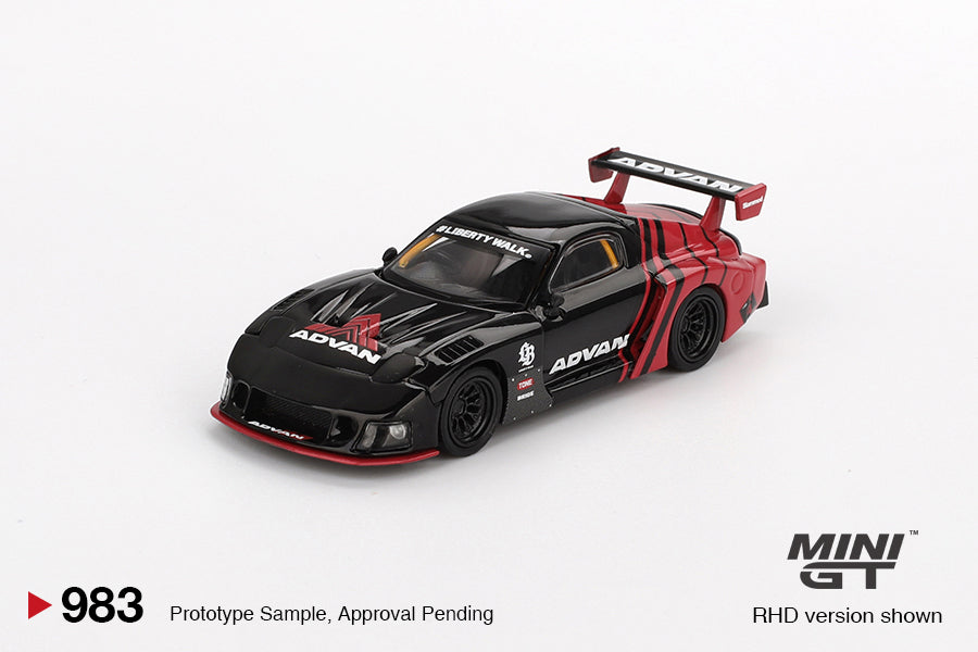 Mini GT - 1/64 Mazda RX7 LB-Super Silhoutte ADVAN 2024