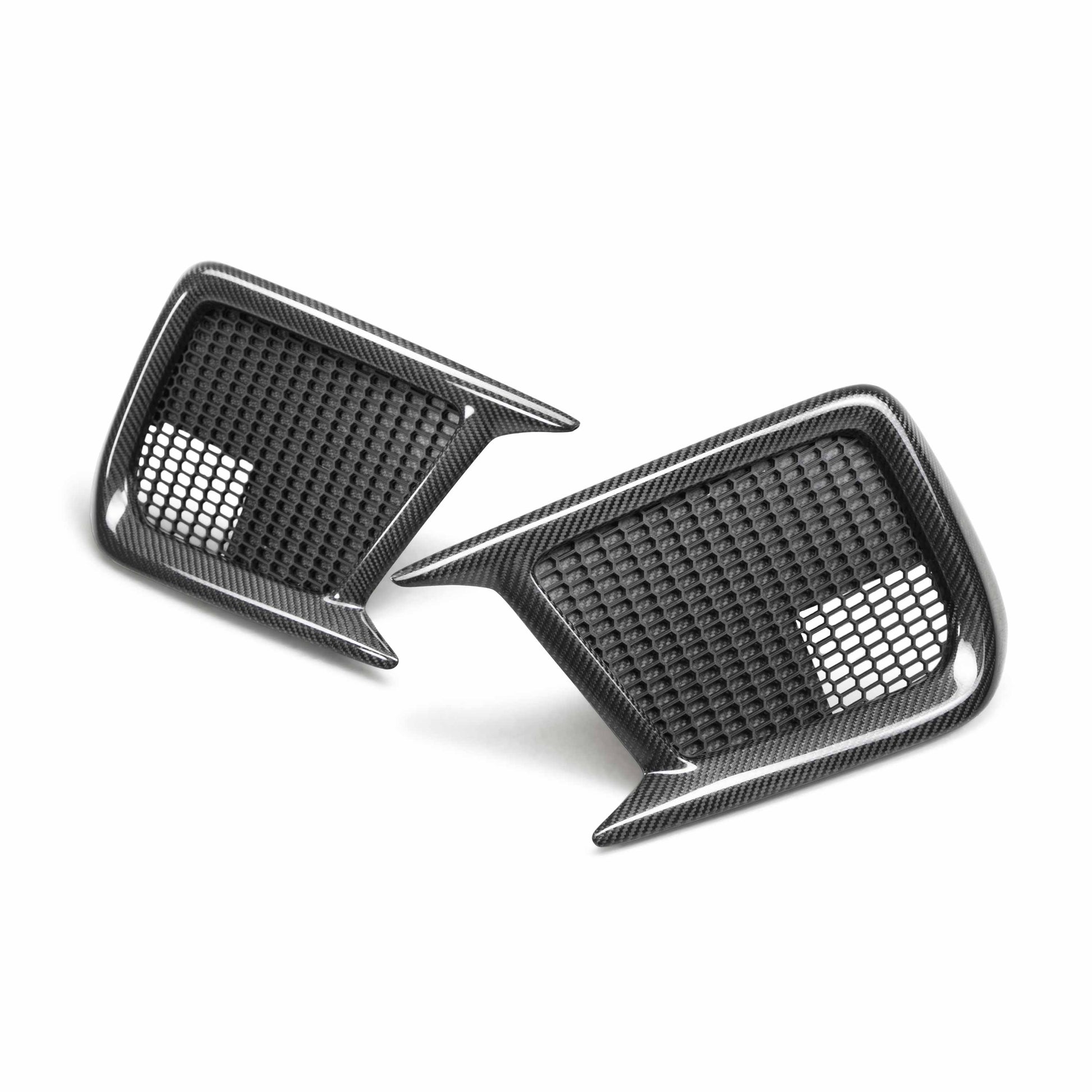 Carbon fiber fog light surround for 2018-2021 Subaru WRX/STI
