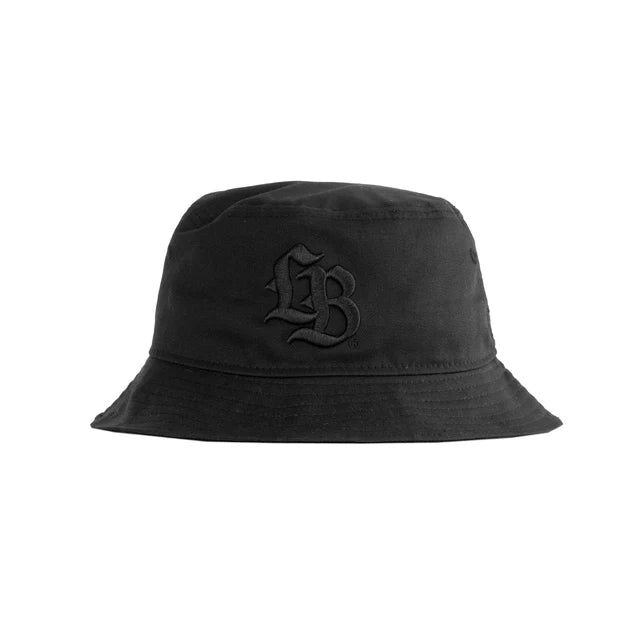 NEWERA BUCKET HAT LB Black on Black