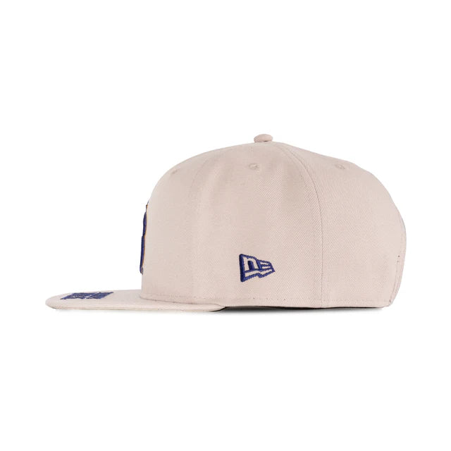 NEWERA 9FIFTY LB CAP Liberty Walk front Logo Stone x Blue