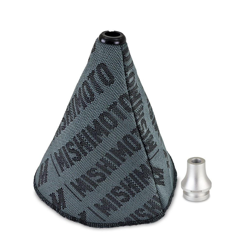 Shift Boot Cover + Retainer/Adapter Bundle, M12x1.25, Silver