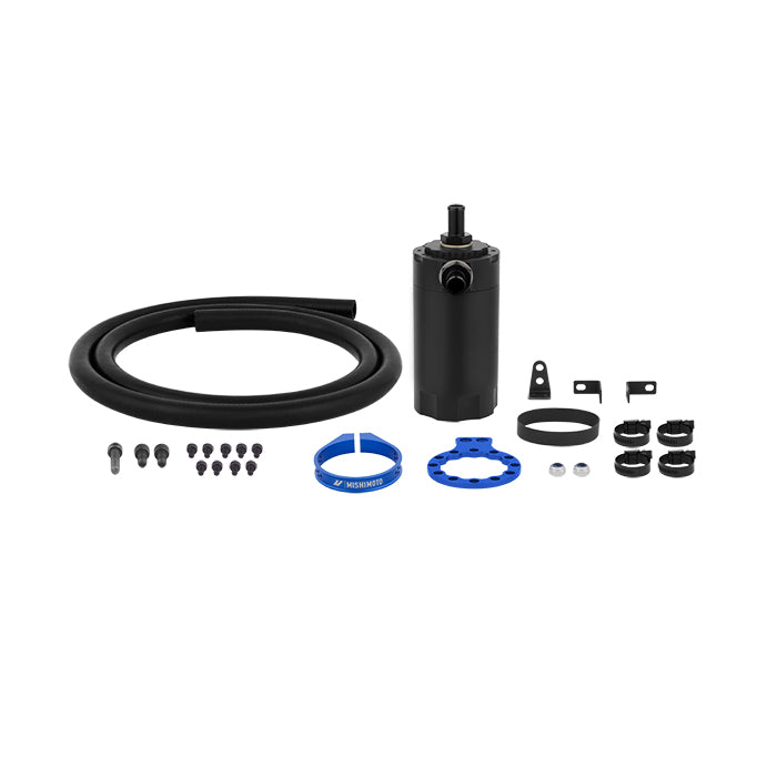 Baffled Oil Catch Can Blue Mishimoto