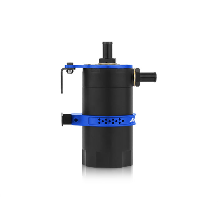 Baffled Oil Catch Can Blue Mishimoto