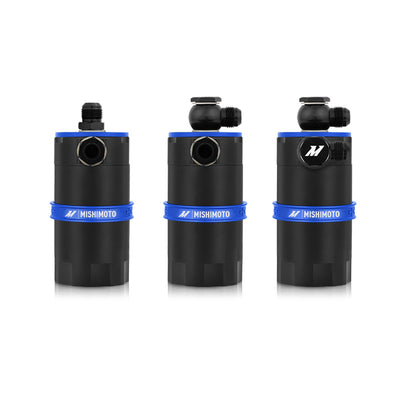 Baffled Oil Catch Can Blue Mishimoto