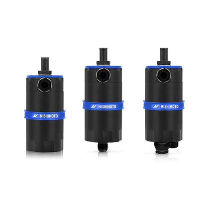Baffled Oil Catch Can Blue Mishimoto